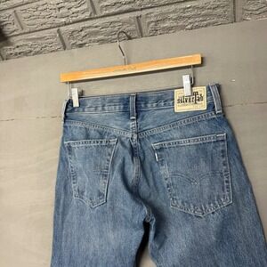 Levi's Silver Tab Jeans W29 L30 Medium Wash Straight Leg Denim Pants